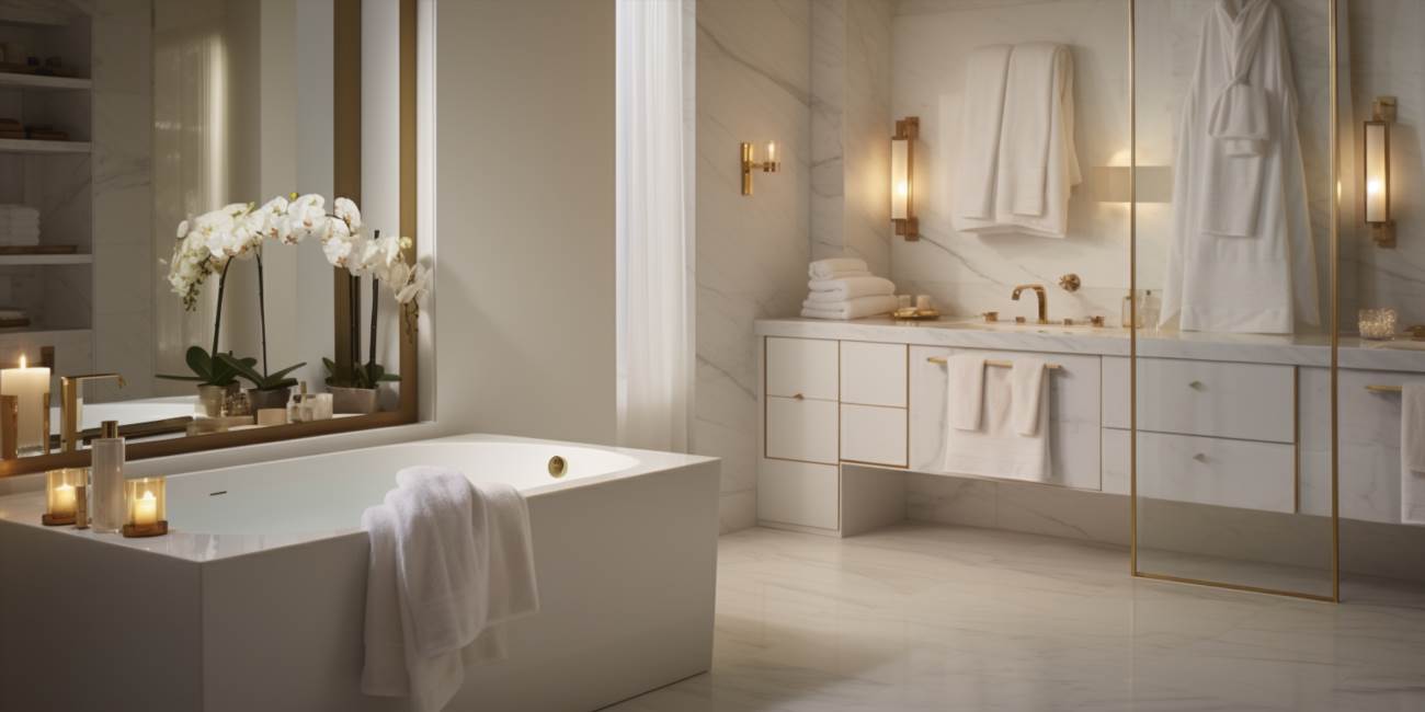 Elegancka łazienka: stwórz oazę luksusu we własnym domu