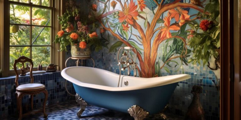 Malowana łazienka: jak stworzyć wyjątkową przestrzeń w twoim domu